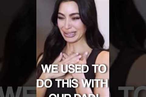 Kim Kardashian's Joyful Drama When Receiving Kris Jenner's Gift 😭 #shorts #kimkardashian #northwest