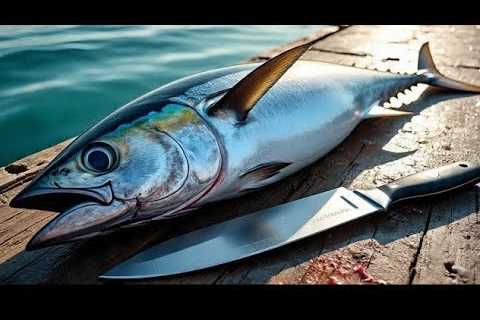 Precision Cuts❗🔥 Yellowfin Tuna Cutting Skills like a Pro in Sorong city, Live Streaming 28 Jan 26