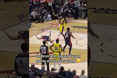 LeBron was getting frustrated 😬