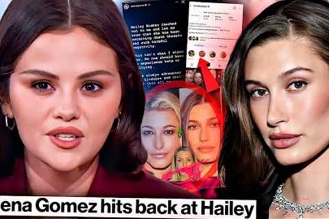 SELENA GOMEZ SPARKS OUTRAGE by REPOSTING VIDEO DRAGGING HAILEY BIEBER'S APPEARANCE (This is MESSY)