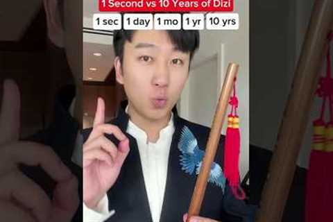 1 second VS 10 years playing dizi #aylex #dizi #chineseflute #bambooflute #woodenflute #roblox