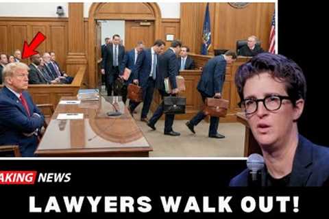 Trump's Lawyers Walk Out Mid-Hearing — Judge Threatens Immediate Jail Time