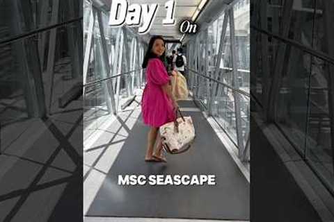 MSC SEASCAPE | Day 1 | Bahamas Cruise | MSC Cruises Sailaway party #msccruises #mscseascape #cruise
