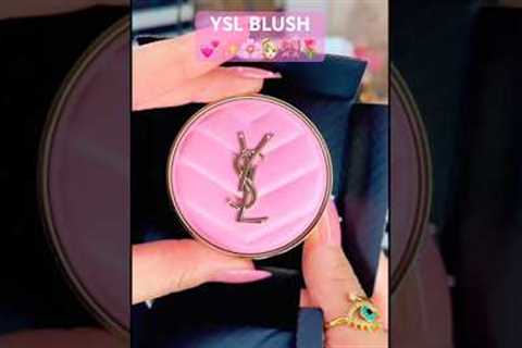 💕#makeup #asmr #asmrsounds #asmrvideos #beauty #unboxing #skincare #aesthetic #ysl #pink #blush