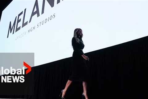 “Hollywood farce”: Melania Trump's documentary panned before hitting theatres