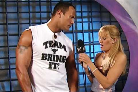 Lilian Garcia interviews The Rock - SMACKDOWN!