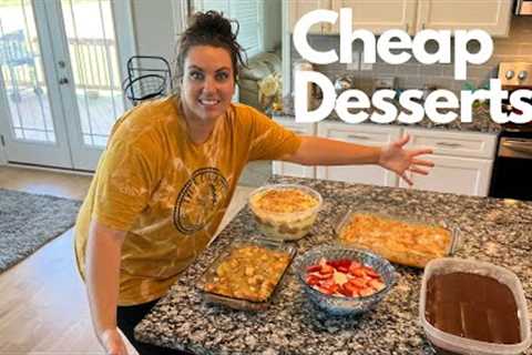 Cheap and Easy Desserts! | Desserts on a budget