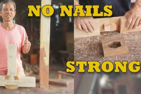 WOW 6 Perfect Fit Wood Joints – Japanese Joinery No Nails Traditional Woodworking