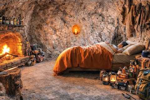 How I built the coziest and most secret bunker inside a limestone mountain