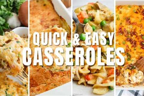 5 Easy Chicken Casserole Recipes to Save Dinner