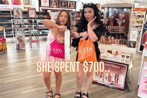 TAKING MY SIS ON A HUGE ULTA SHOPPING SPREE! (we went way over budget)
