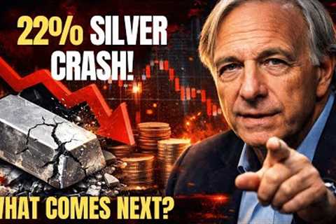 “Ray Dalio Warns  Silver Just CRASHED 22% to $95 — We Called This EXACT Level!”