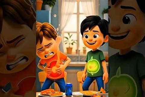 Junk Food vs Healthy Food | What Junk Food Really Does to the Body | Short Educational Animation