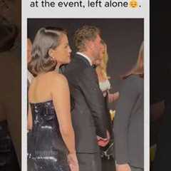 Selena was ignored at the event, left alone 😔🖤 #SelenaGomez #BennyBlanco #SelenaFamily