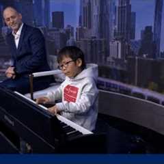 9-year-old piano prodigy goes viral