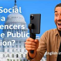 ENGLISH PODCAST: Can Social Media Influencers Shape Public Opinion? — English in 9 Minutes #podcast 