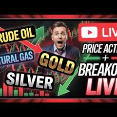 LIVE MCX Commodity Market | Crude Oil, Natural Gas, Gold, Silver | Live Price Action