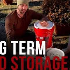 Prepping Food for Long Term Storage