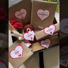 7 Days of Love Hamper♥️ Valentines Day Gift ideas🫶🏻 #diy #gift