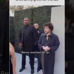 Selena was too embarrassed to let Benny greet her friends 😬💭 #SelenaGomez #BennyBlanco #SelenaFa