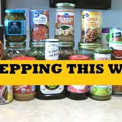 Prepping This Week...Add To Food Stockpile