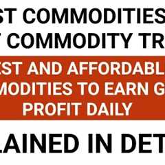 Which Commodity Is Best For Trading In India ? | Mcx Trading Kaise Kare | Commodity Trading
