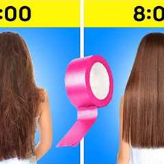 Brilliant Hacks To Solve Girls' Problems || Beauty, Hair, Long Nails