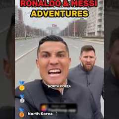 RANKING THE CRAZIEST RONALDO & MESSI MOMENTS 😂⚽ #shorts #funny