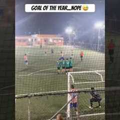 Incredible Open Miss Goal 🫣😂 #soccer #football #funny #viral