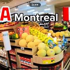 🇨🇦Montreal (Mtl)City Grocery Shopping Tour -IGA St. Catherine,Montreal City,Quebec 