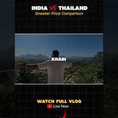 THAILAND Sneaker Deals 😱 Better than India? #outletpark #thailand