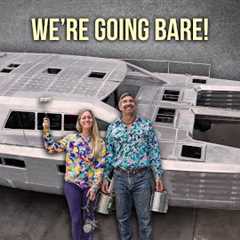 We’re NOT Painting Our Boat (And Here’s Why) 🧐 Aluminum Catamaran Build Pt. 56