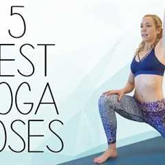 My 5 Favorite Yoga Poses! Flexibility, Weight Loss & Stress Relief with Lindsey