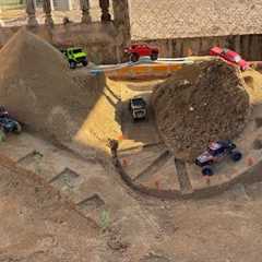 RC Cars Extreme Obstacle Course 😱 | Crashes, Rollovers & Epic Fails!