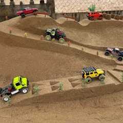 RC Cars vs Extreme Sand Mountain 🏜️ | Some Cars FAIL!