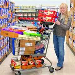 Shopping at America’s Cheapest Grocery Store for Frugal Deals | Cheese, Meat, Organic Sauce, lots!!