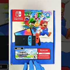 Nintendo Switch OLED Mario Wonder Bundle Revealed Ahead Of Switch 2 #unboxing #gaming #shorts