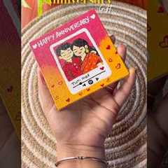 Cute Anniversary gift for him 🫶🏻❤️@Mydreamcrafter #shorts #diy #trending #youtubeshorts