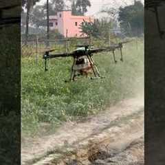 Drone se Spray 😱 | Smart Farming Technology 🚁🌾 #bihar #drone #farming #shorts