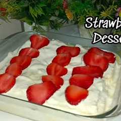 Thanda aur Refreshing (Cold Desserts) Creamy Strawberry Mousse l Hawa jaisa halka aur soft dessert.