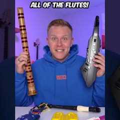 Playing ALL of my Flutes!