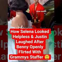 Why Fans Think Selena Looked Awkward While Justin Laughed at a Grammys Moment 😲 | Benny Interaction