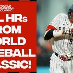EVERY SINGLE HOME RUN from the 2023 World Baseball Classic!