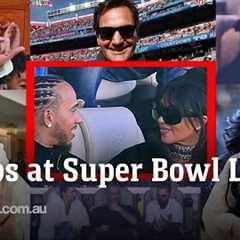 Biggest celebs spotted at Super Bowl 2026