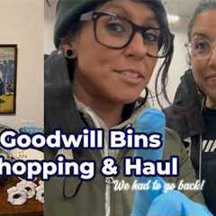 Goodwill Bins Shopping & Haul | Thrift with Us!