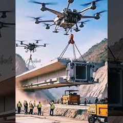 Ai giant Drone Technology in future Construction.#foryou #shortvideo #automobile #engineering