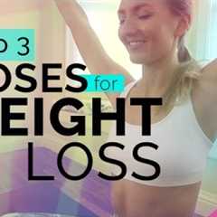 My Top 3 Yoga Poses for Weight Loss: For All Levels Including Yoga Beginners | Brett Larkin Yoga