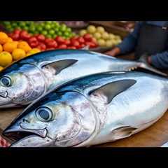 Precision Cuts❗🔥 Yellowfin Tuna Cutting Skills like a Pro in Sorong city, Live Streaming 14 Feb 26