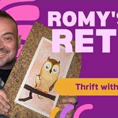 Awesome Vintage Finds at Goodwill! I'm BACK in Business! Thrift with Me For Fabulous Retro Decor! 