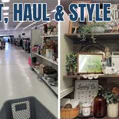 *New* THRIFT WITH ME at GOODWILL for Neutral & Rustic Home Decor/ Thrifting HOME DECOR + STYLED ..
